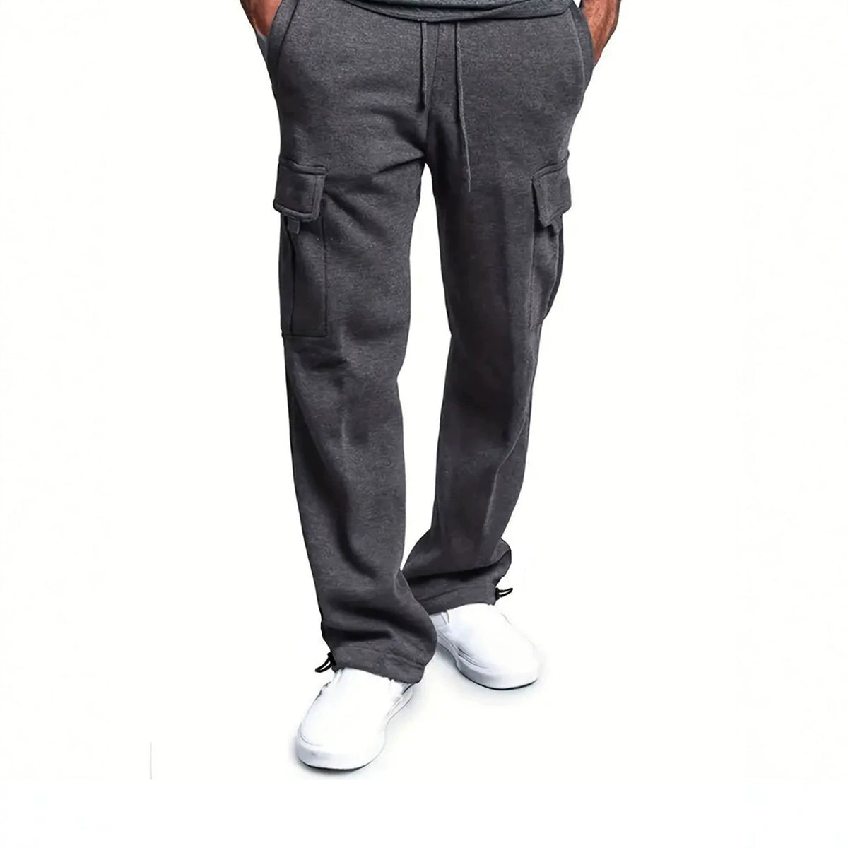 Cargo Multi-pocket Loose Fit Trousers