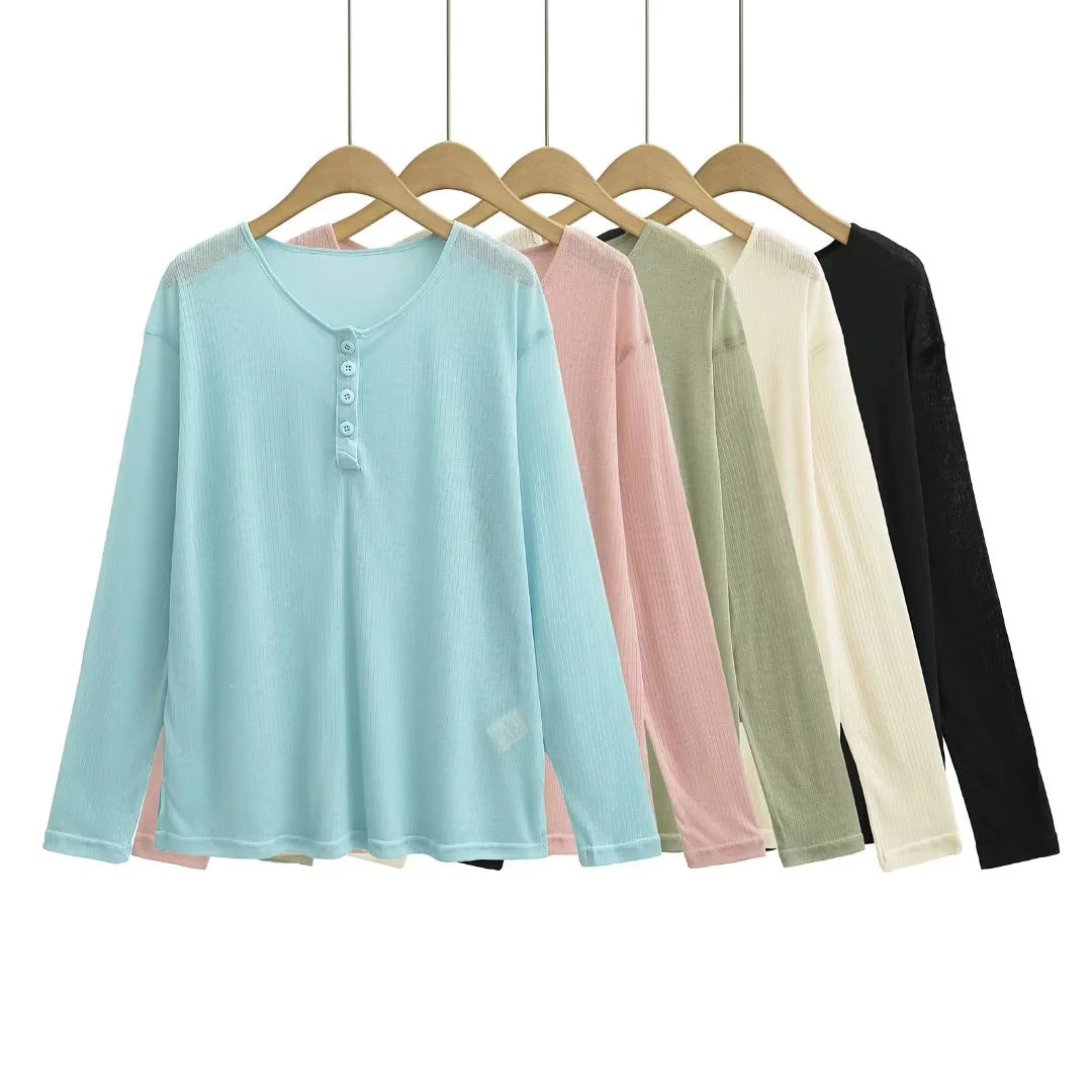Loose thin T-shirt