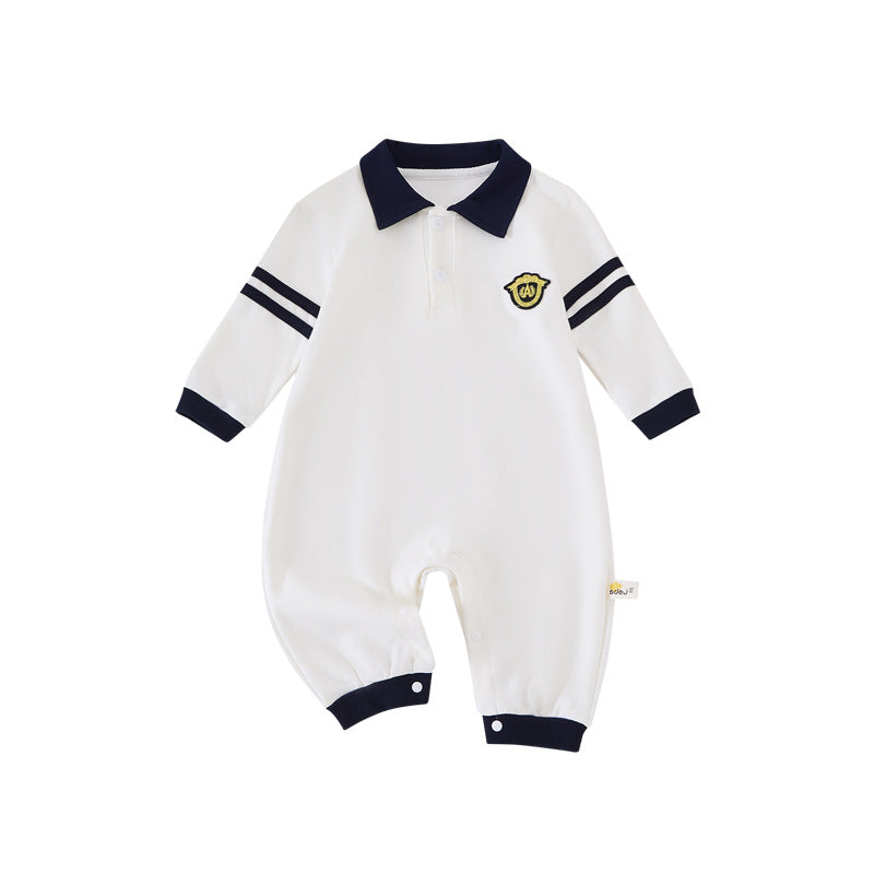 Polo Romper Bodysuit