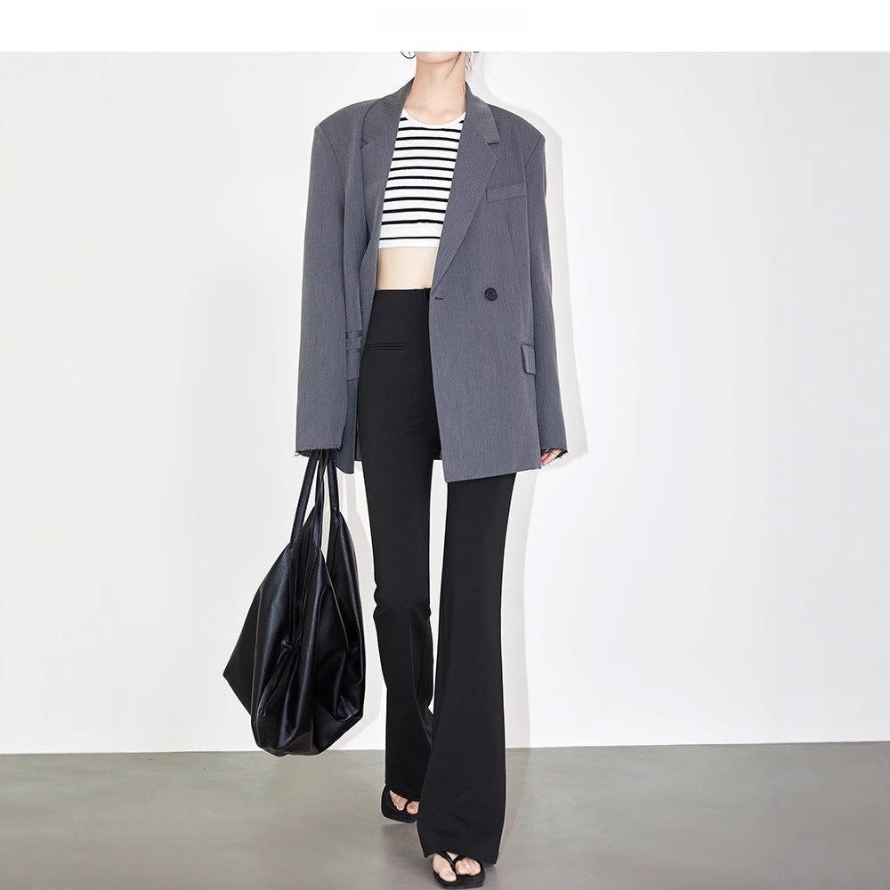 Office Roman Flared Pants