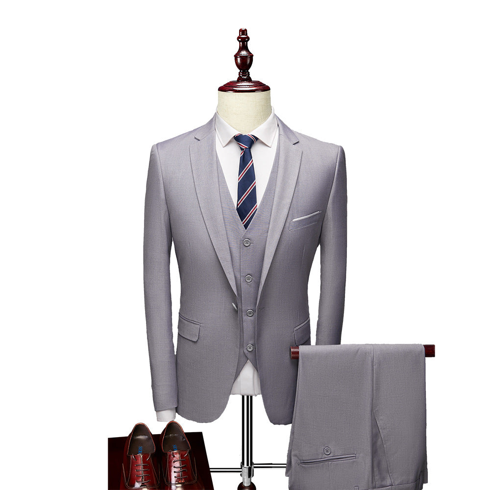Three Piece Business Suit Set