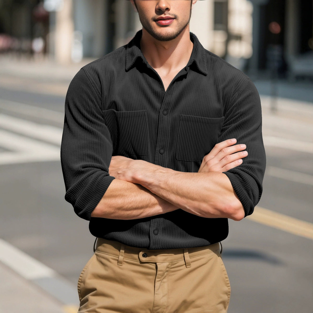 Corduroy shirt