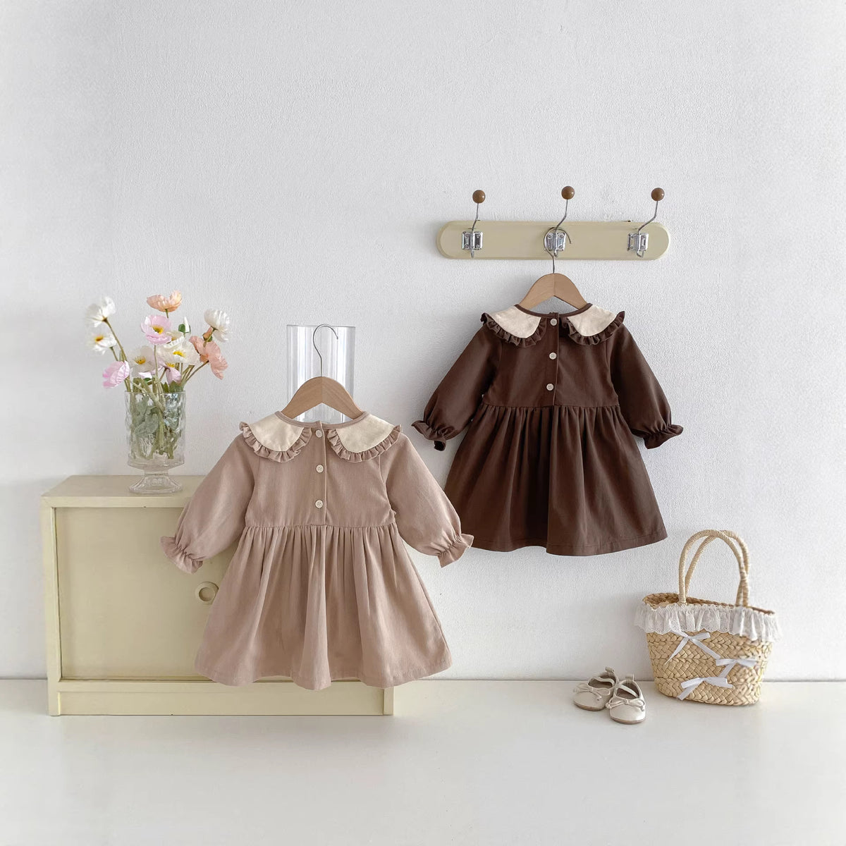 Spring Autumn Knit Dress Outfit