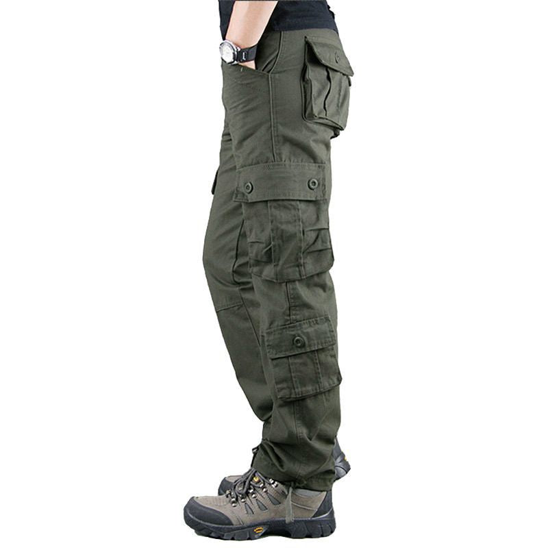 Outdoor sturdy and wear-resistant cargo pants