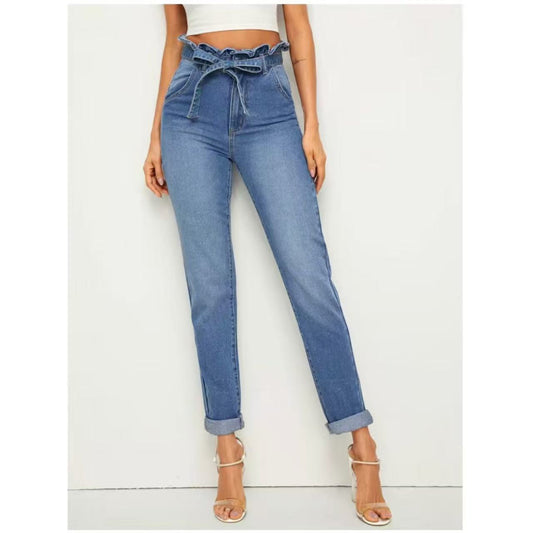Elastic Skinny Jeans