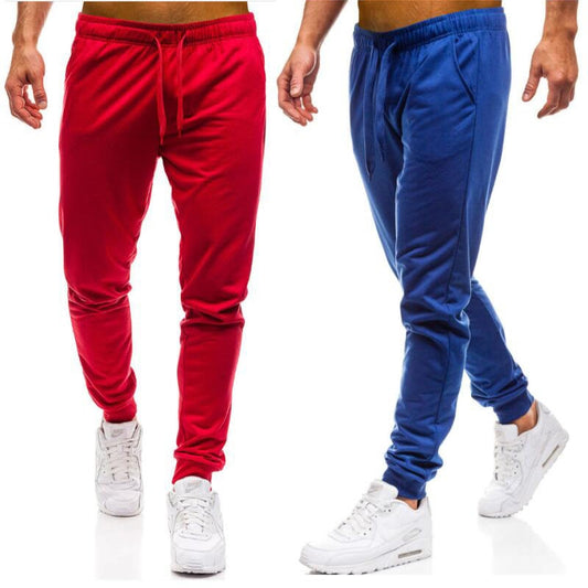 Casual Solid Color Fitness Sweatpants