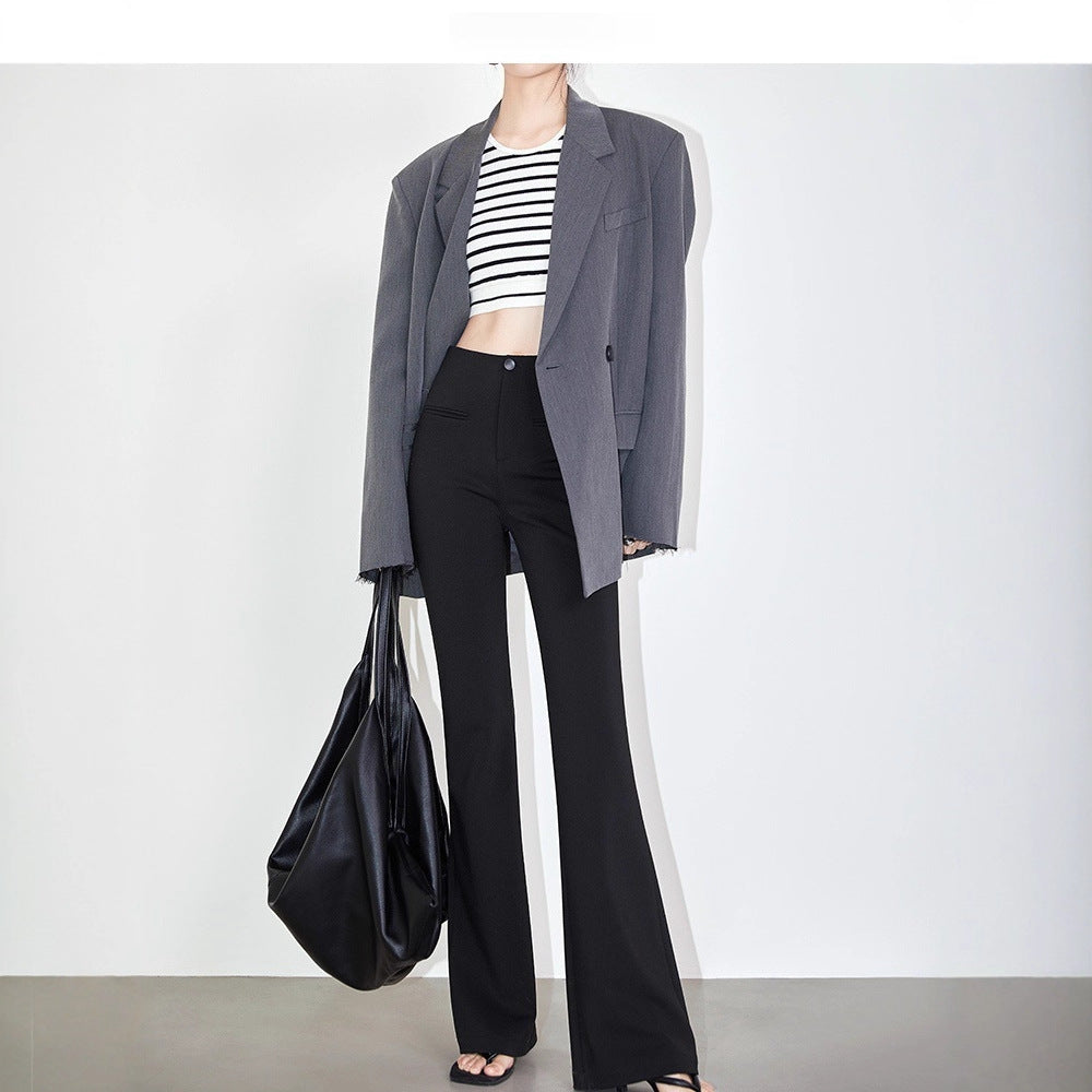 Office Roman Flared Pants