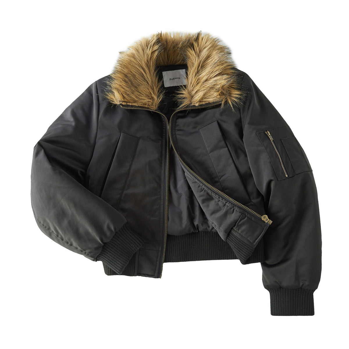 Winter short warm jacket