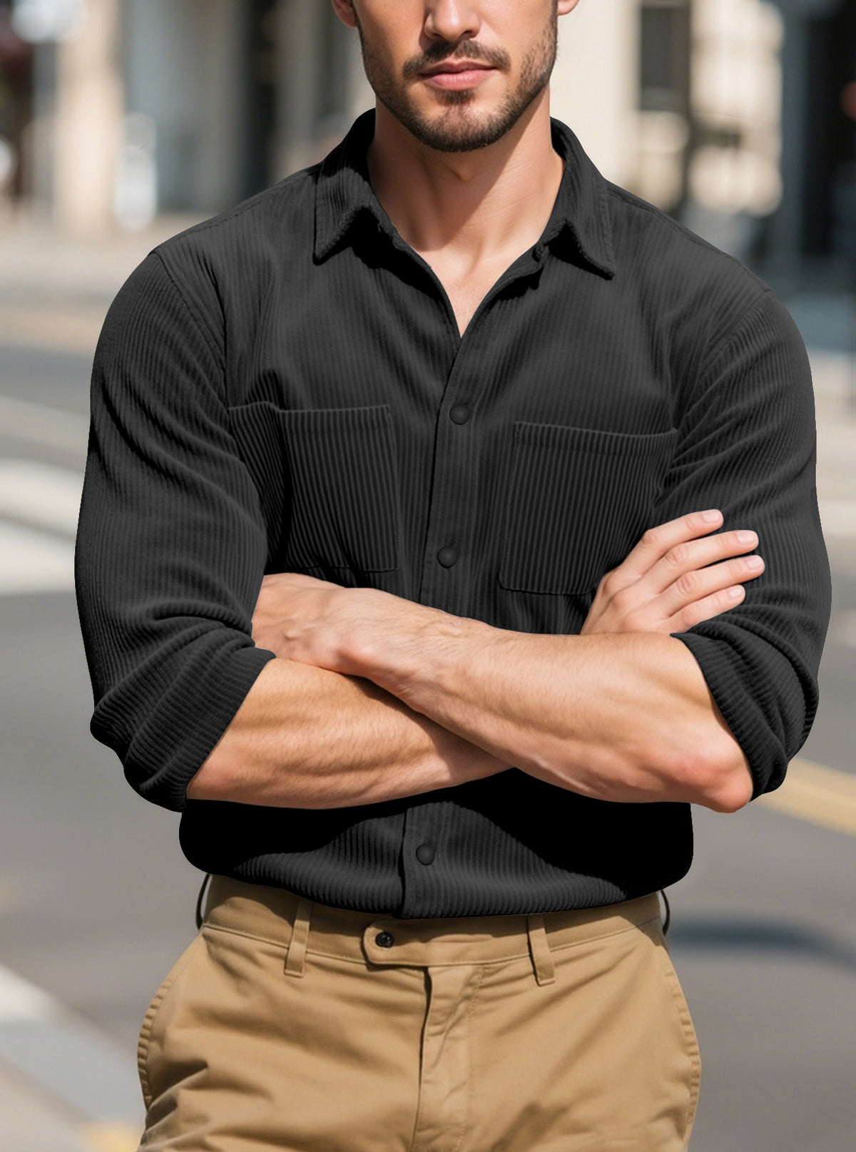 Corduroy shirt