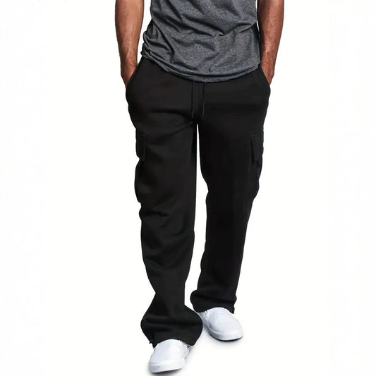 Cargo Multi-pocket Loose Fit Trousers