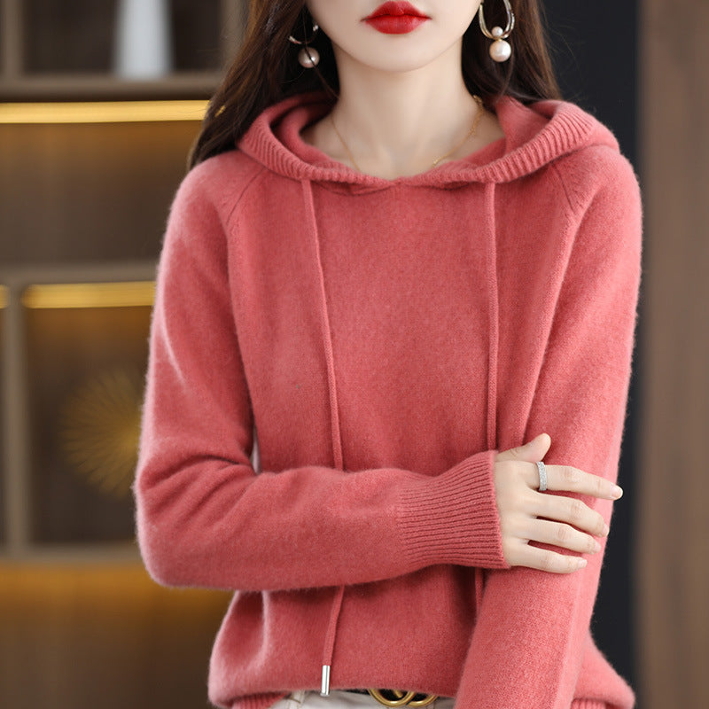 Drawstring Sweater Hoodie