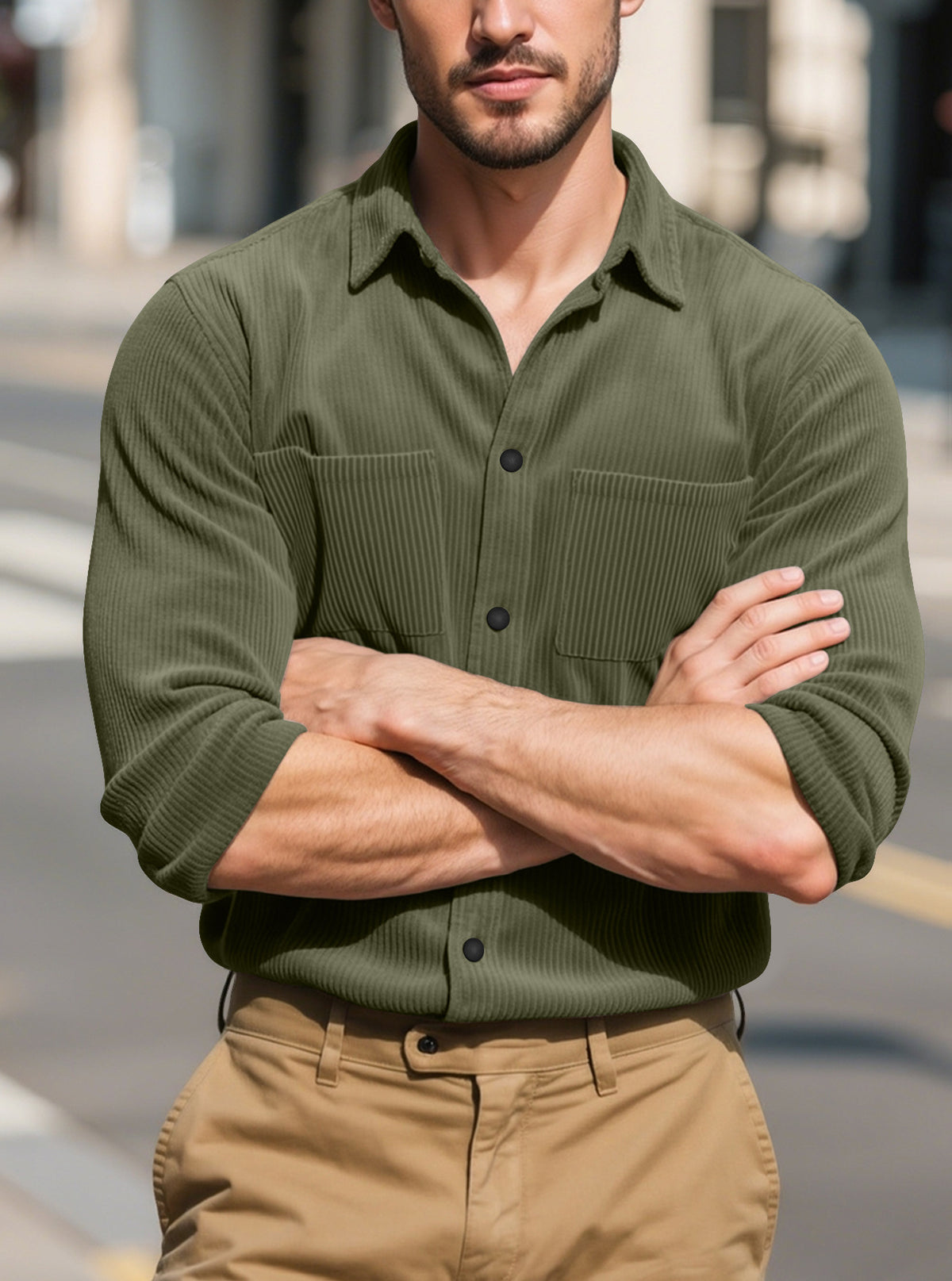 Corduroy shirt