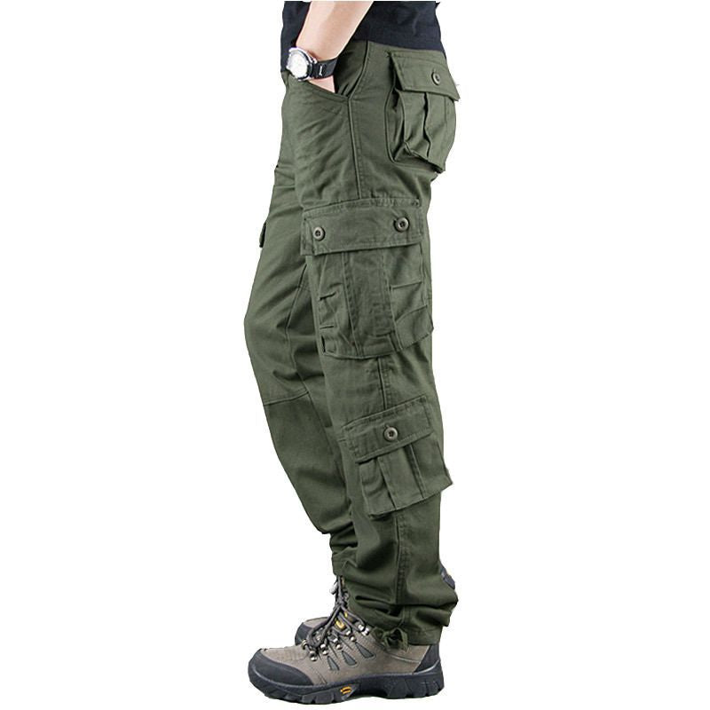 Outdoor sturdy and wear-resistant cargo pants