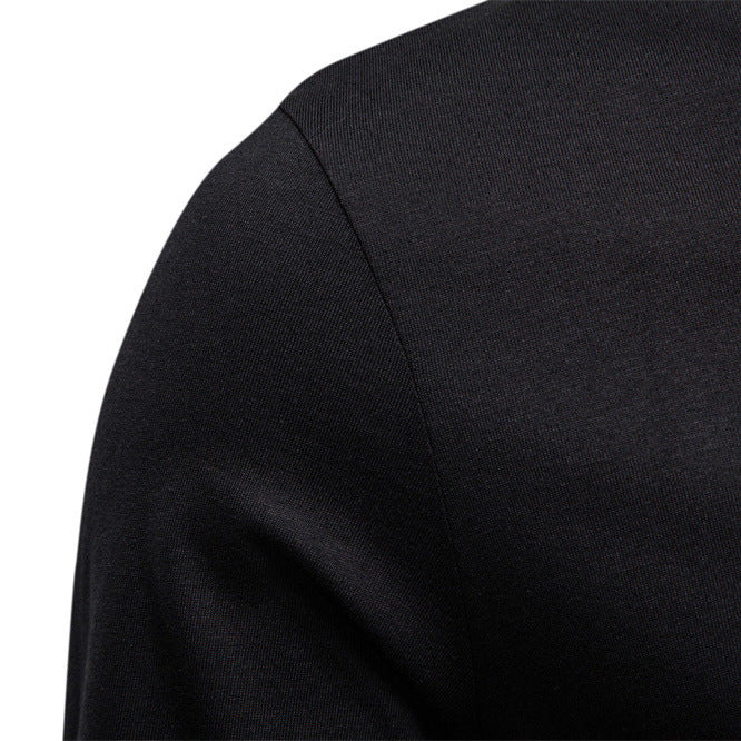 Long-Sleeve Henley Shirt.