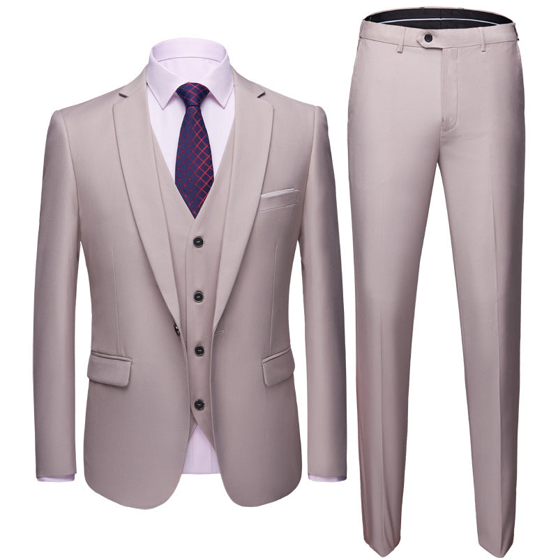 Three Piece Business Suit Set