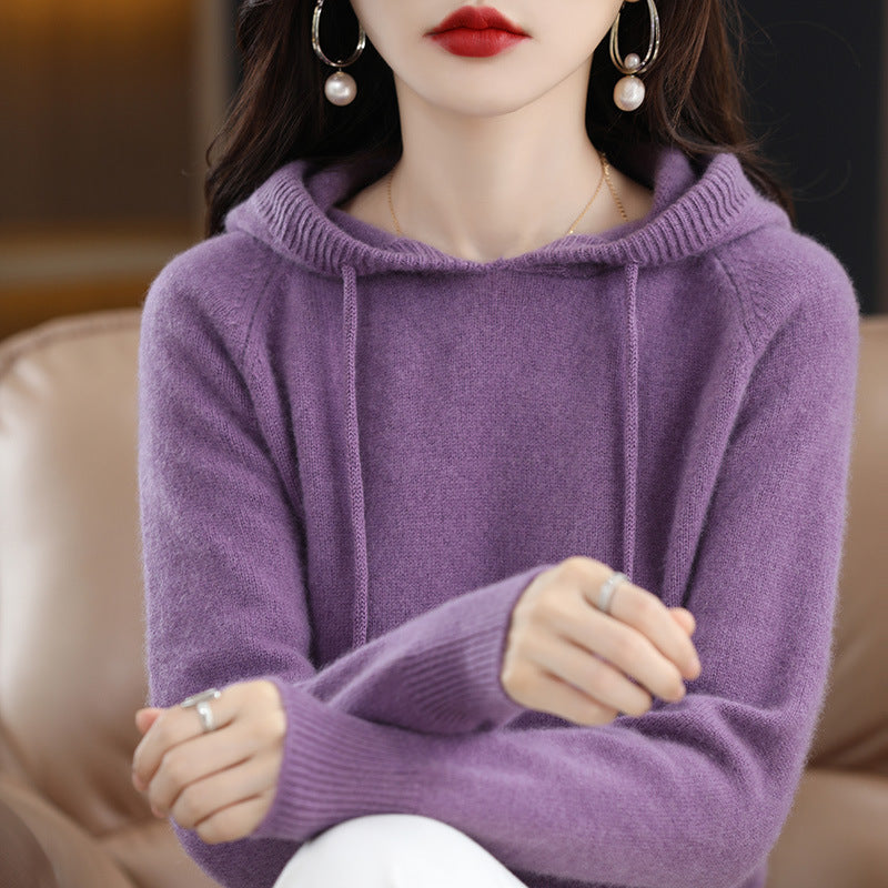 Drawstring Sweater Hoodie