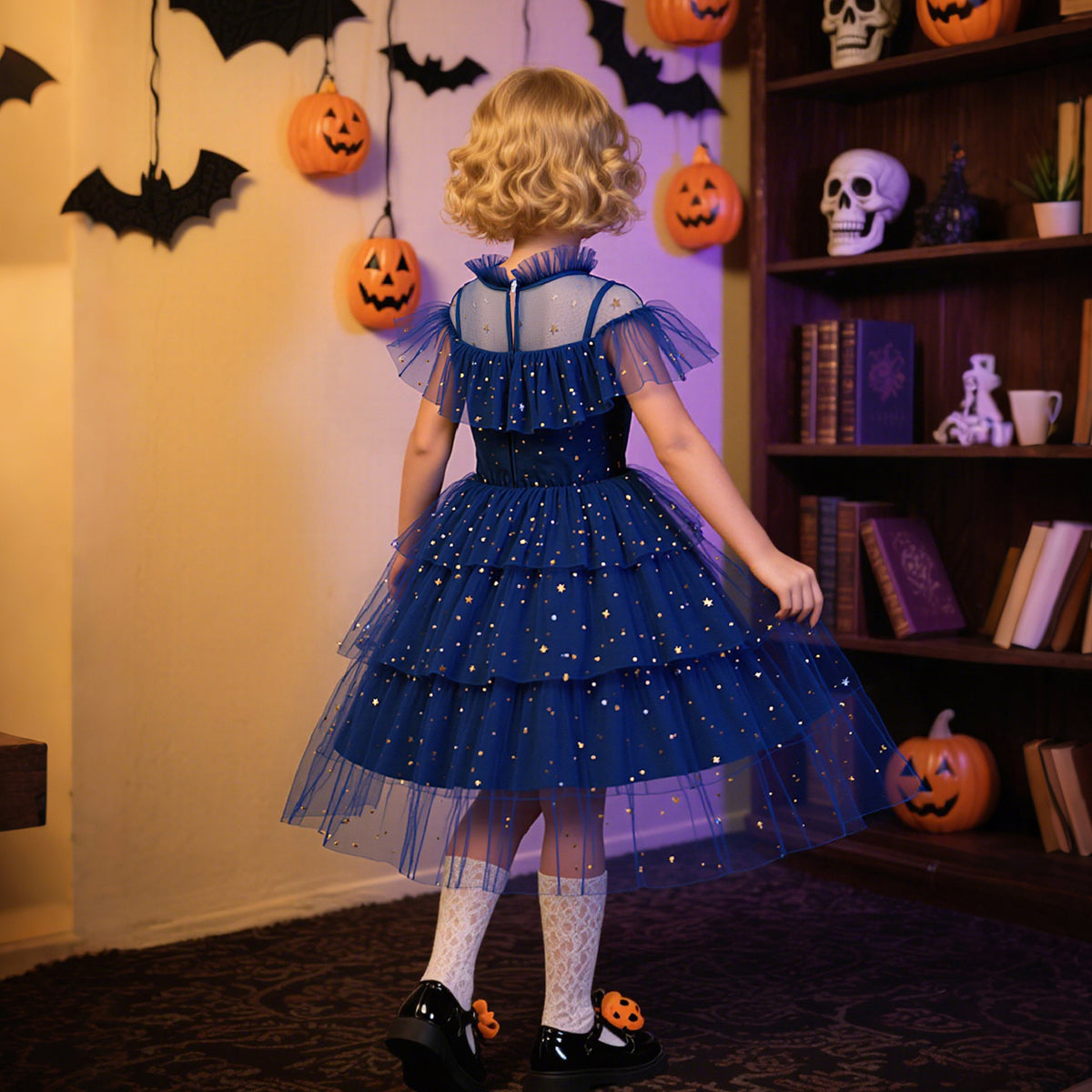 Star Mesh Dress