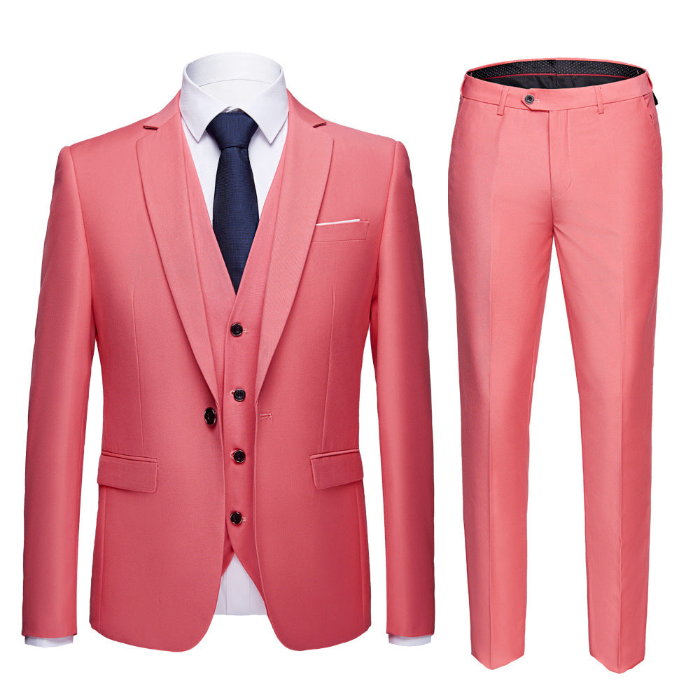 Three Piece Business Suit Set