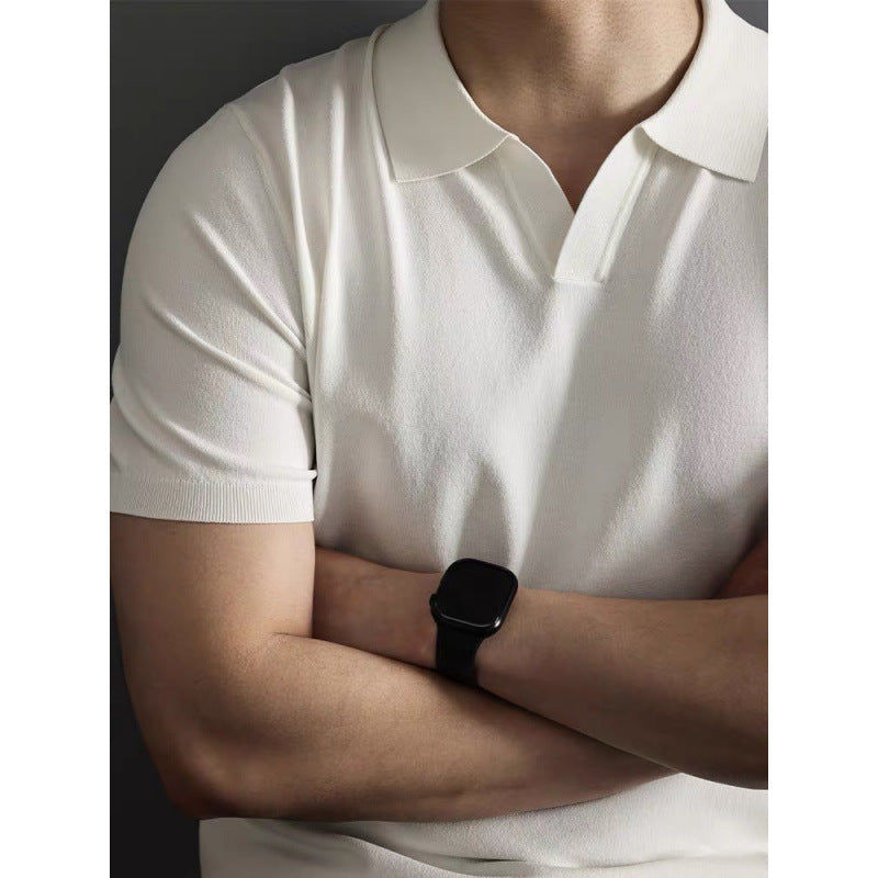 Knitted Polo Shirt