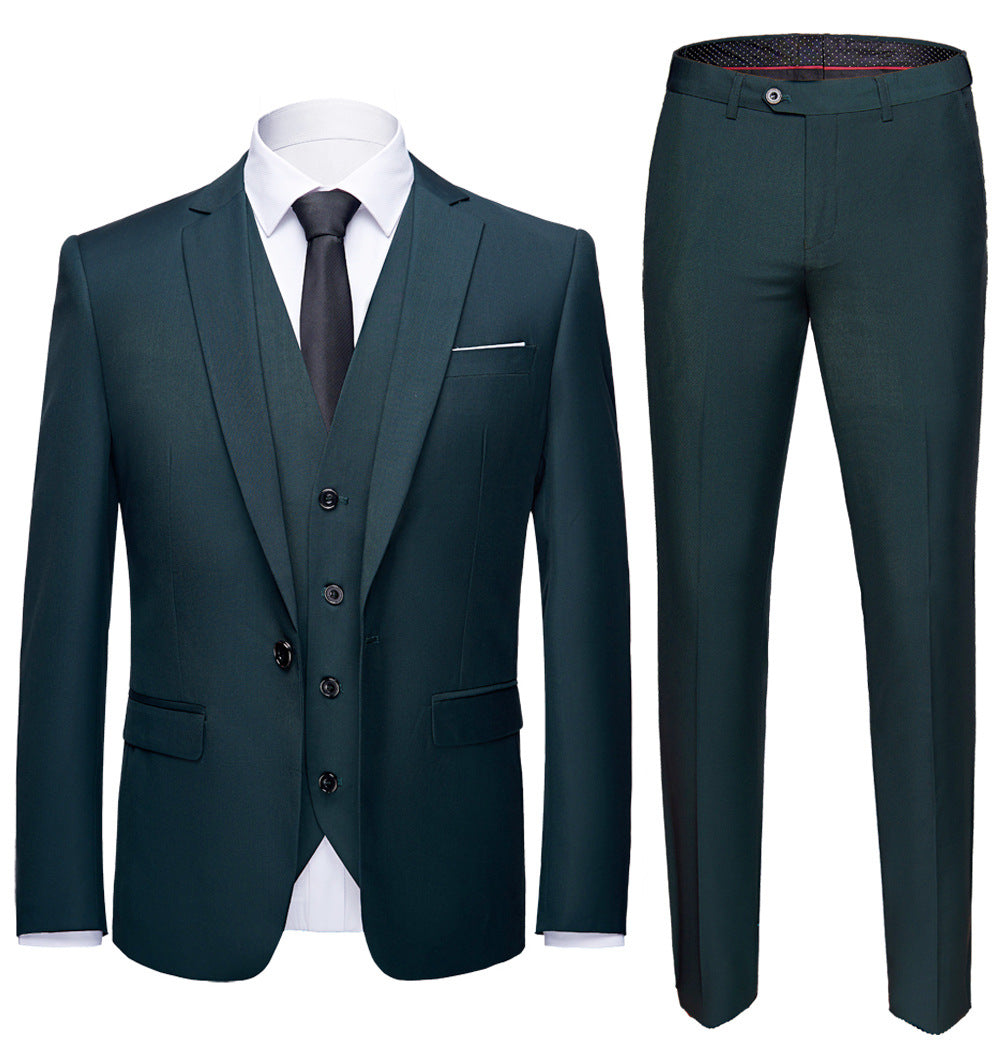 Three Piece Business Suit Set