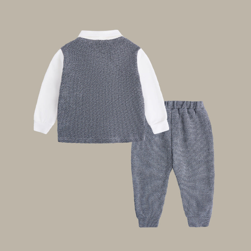 Toddler Mock Tuxedo Set