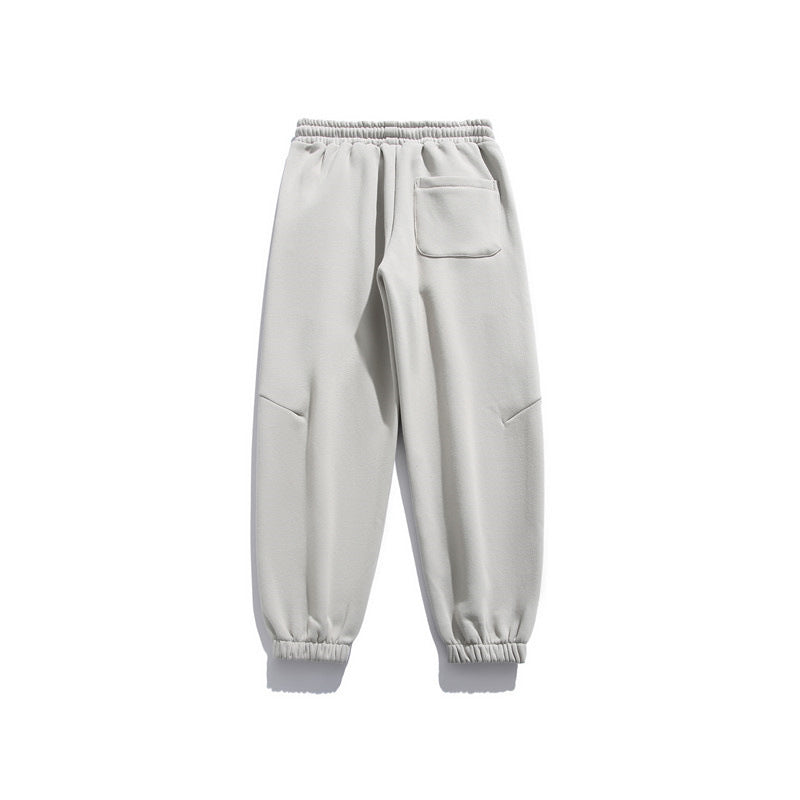 Embroidered drawstring sweatpants