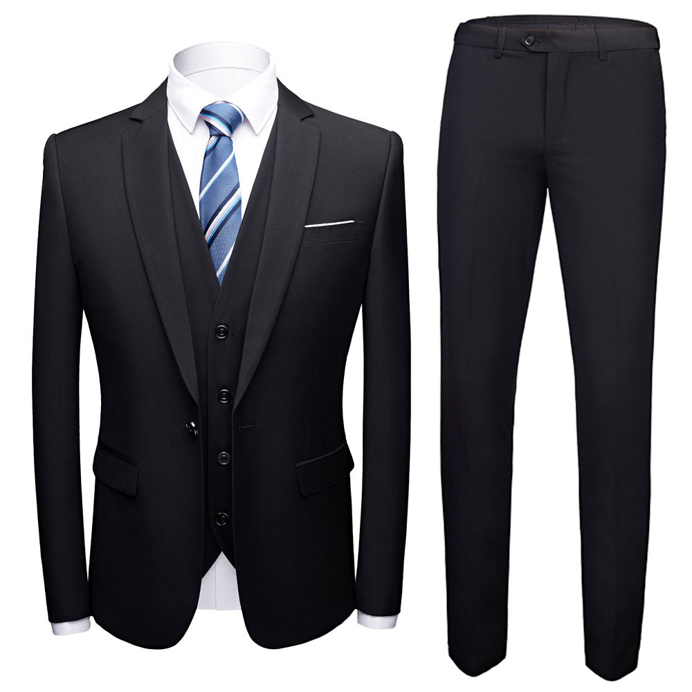 Three Piece Business Suit Set