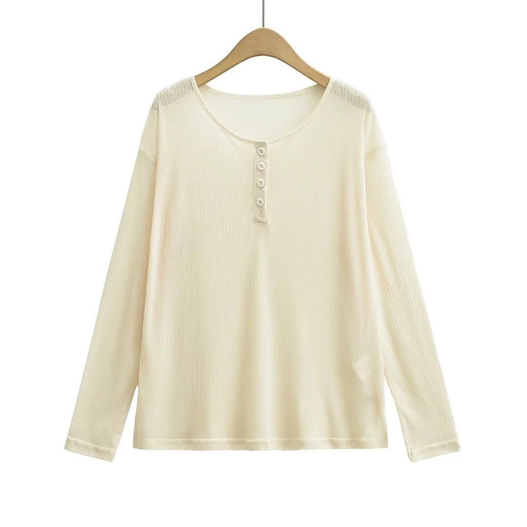 Loose thin T-shirt
