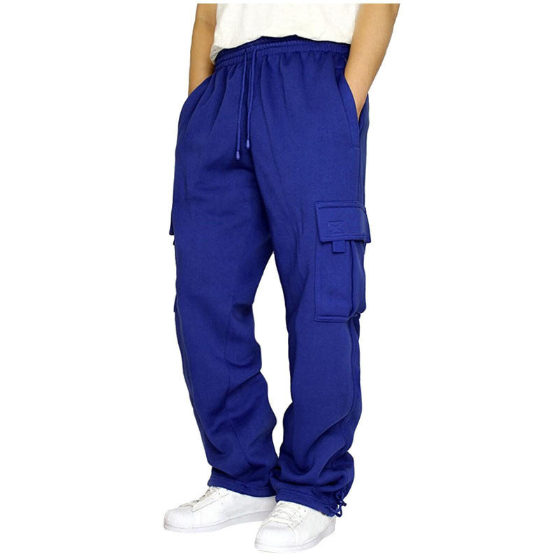 Cargo Multi-pocket Loose Fit Trousers