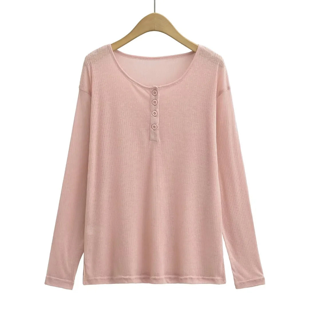 Loose thin T-shirt