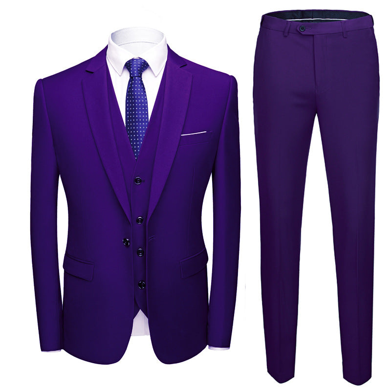 Three Piece Business Suit Set