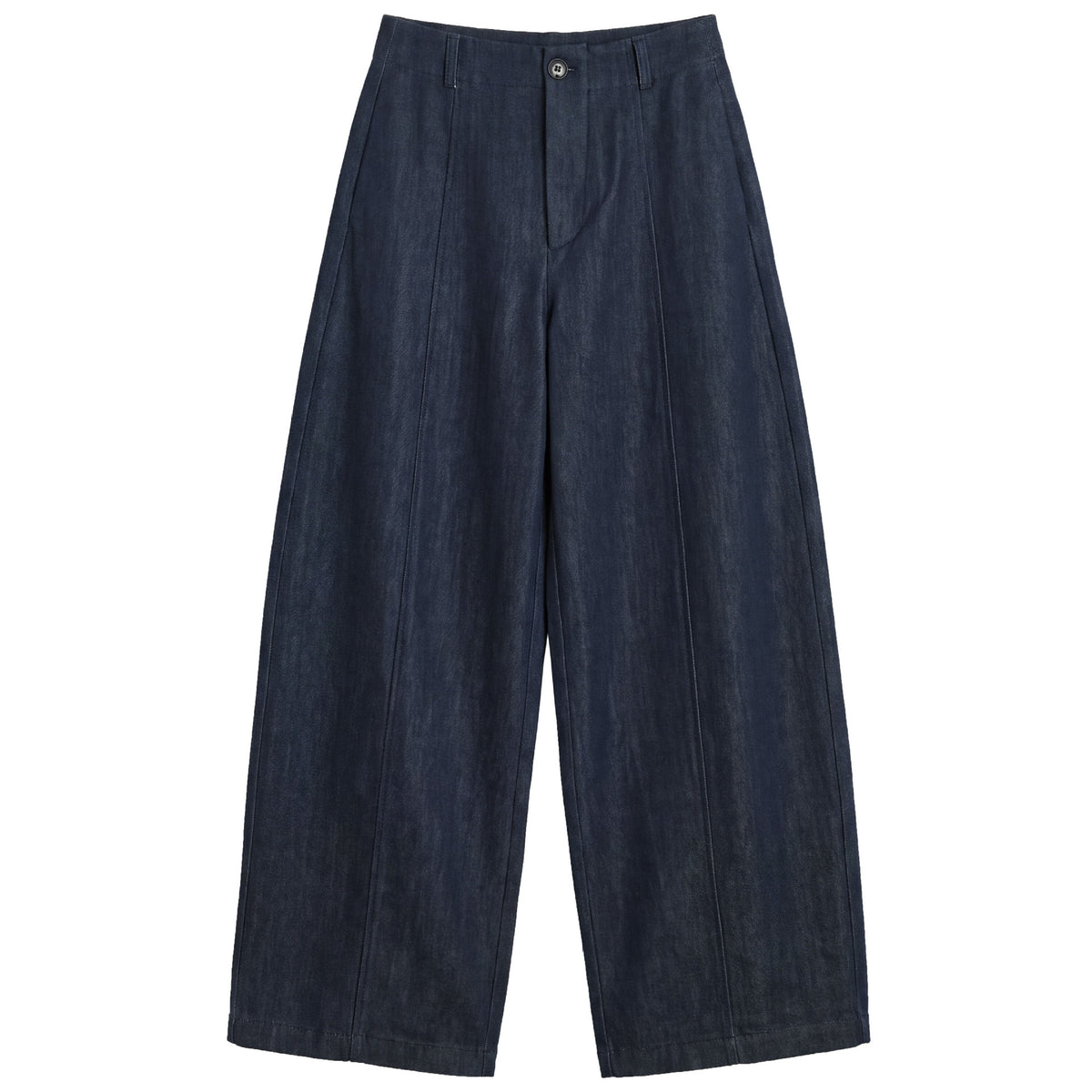 Drapey High-Waisted Slimming Trousers