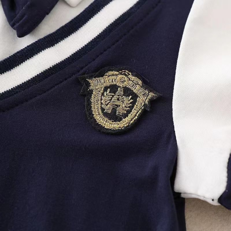 One-Year-Old Gentleman Short Sleeve Bodysuit