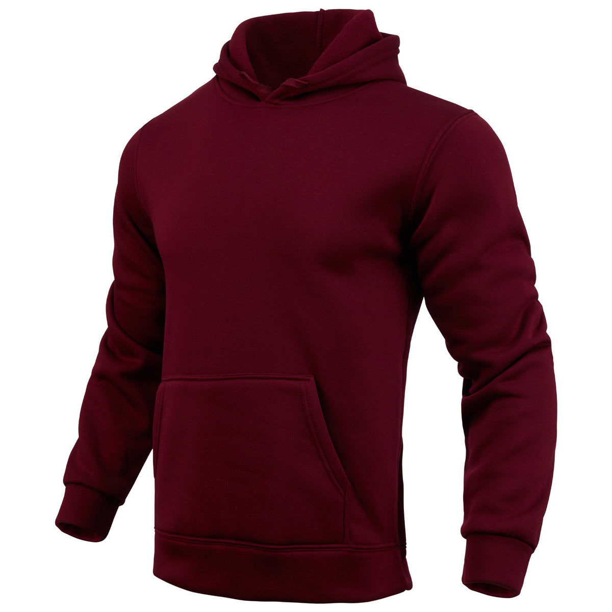Sporty Hooded Sweatshirt