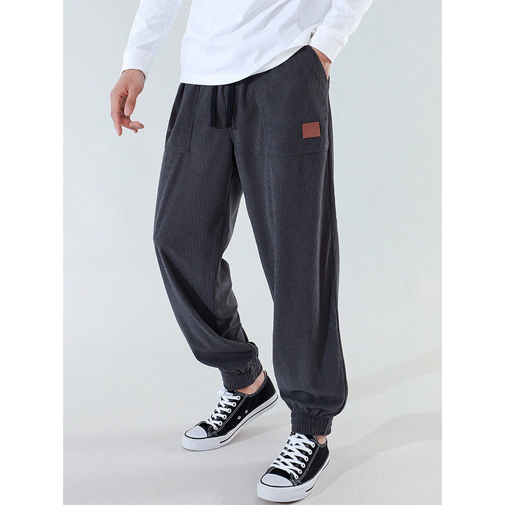 Drawstring Elastic Waist  Pants