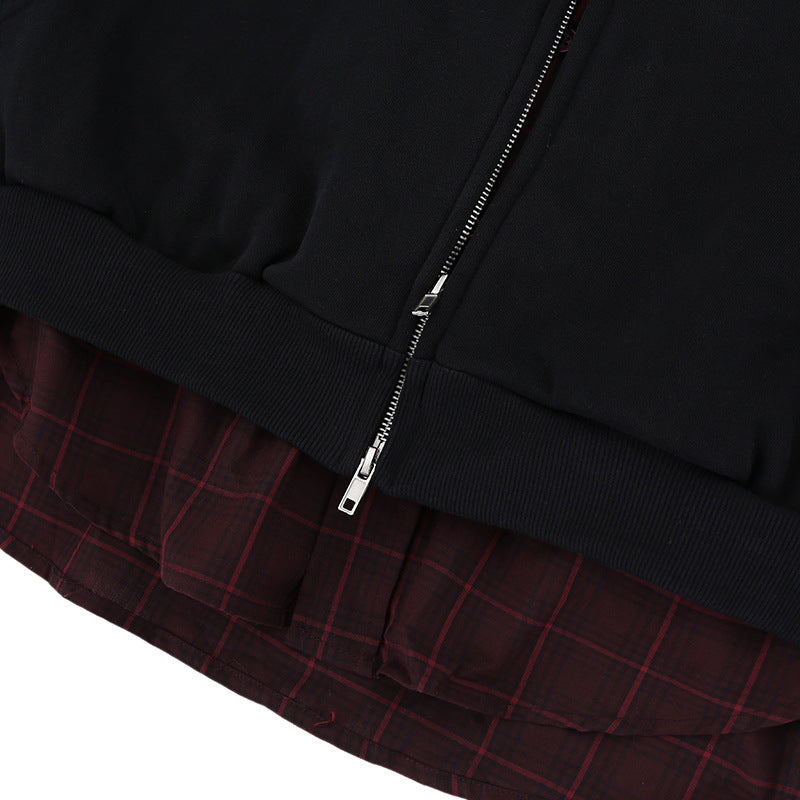 Zipper Hoodie Sweatshirt