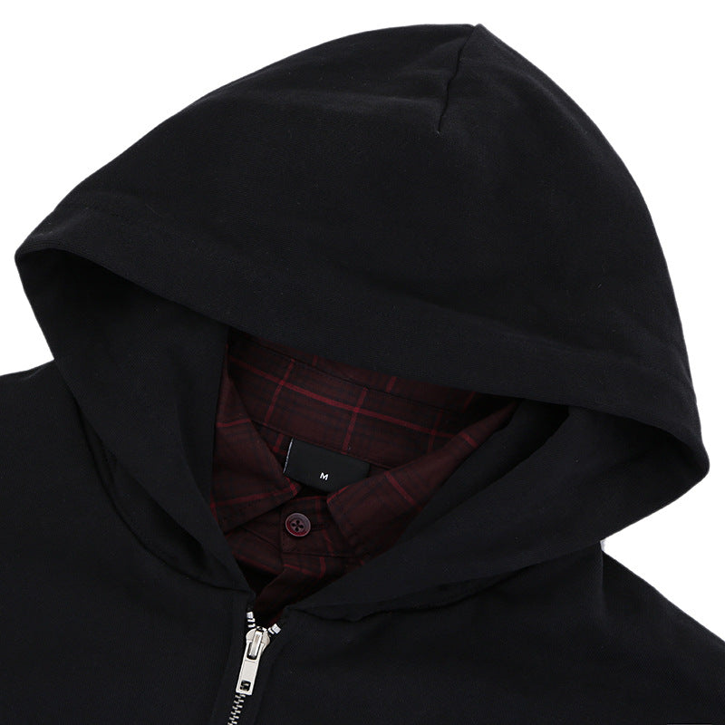 Zipper Hoodie Sweatshirt