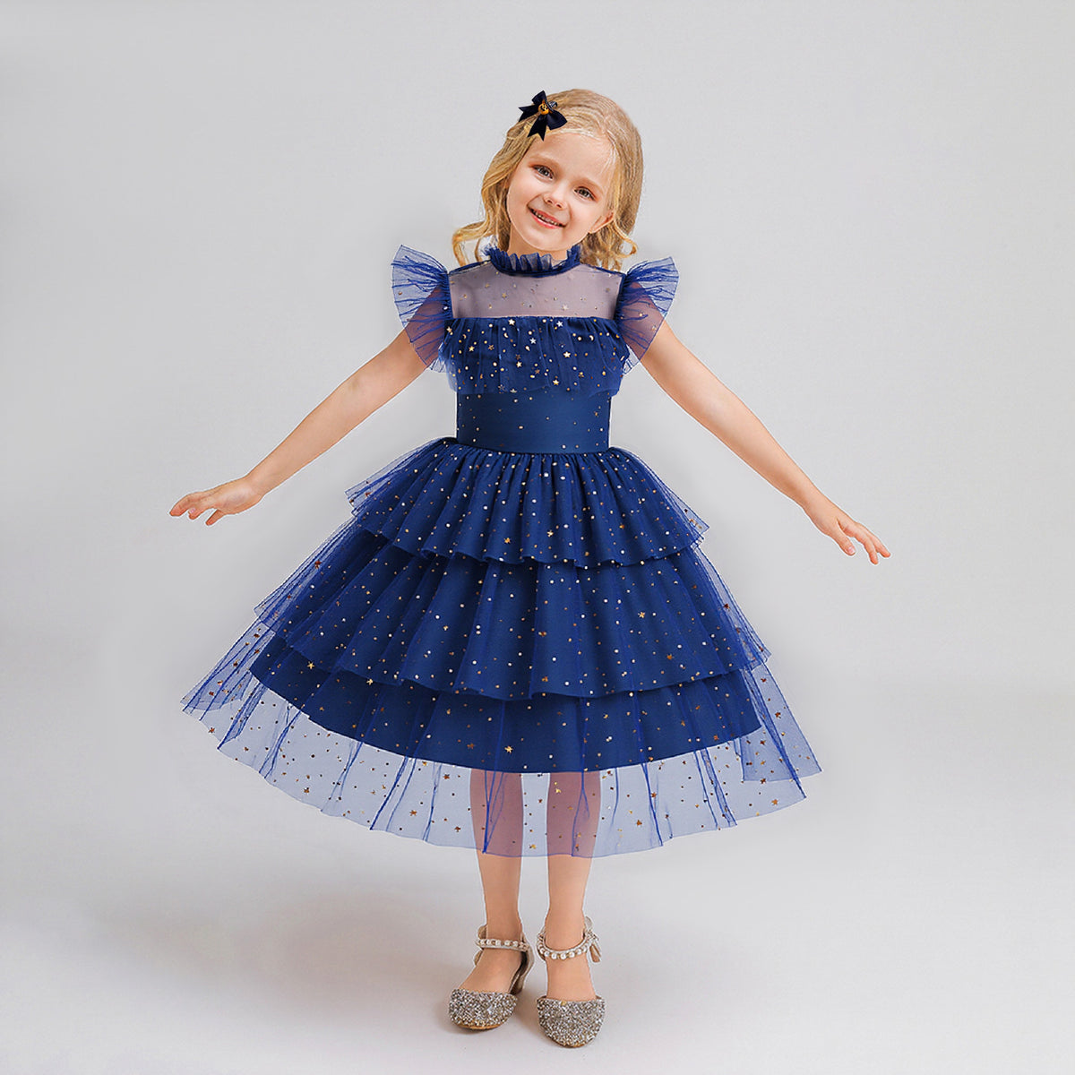 Star Mesh Dress