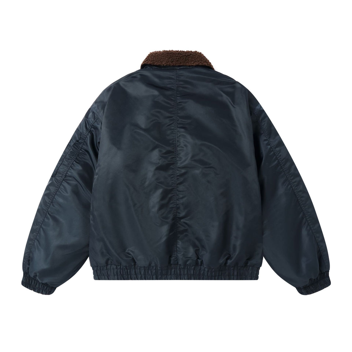 Collar Patchwork Cotton Jacket