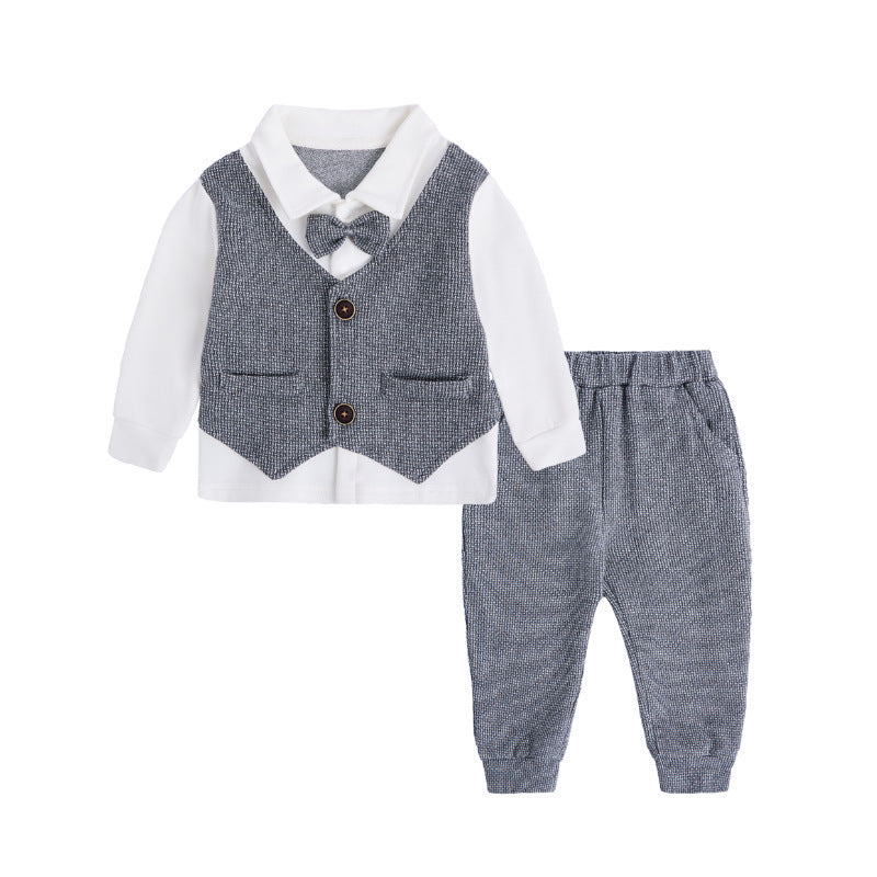 Toddler Mock Tuxedo Set