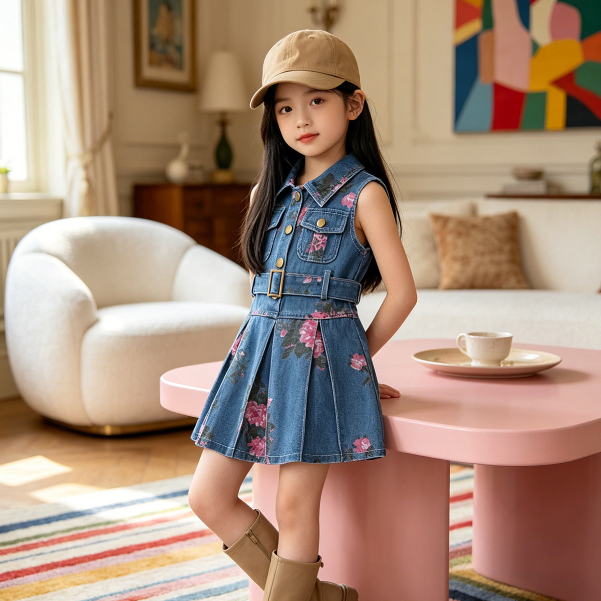 Denim Design Dress