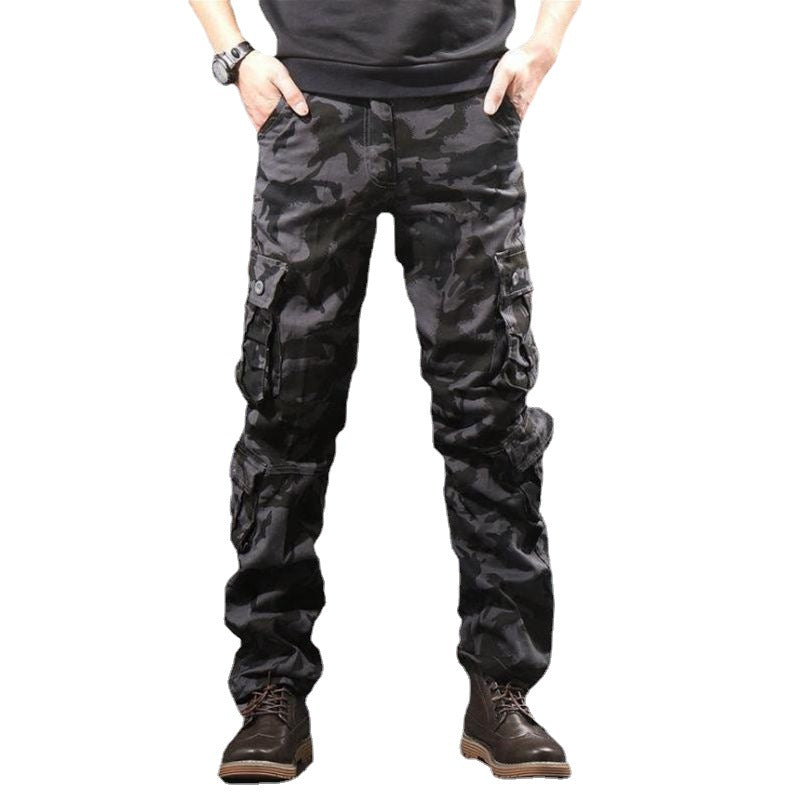 Outdoor sturdy and wear-resistant cargo pants