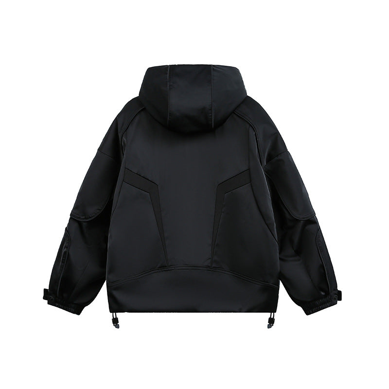 Warm Hooded Down Winter Jacket Coat