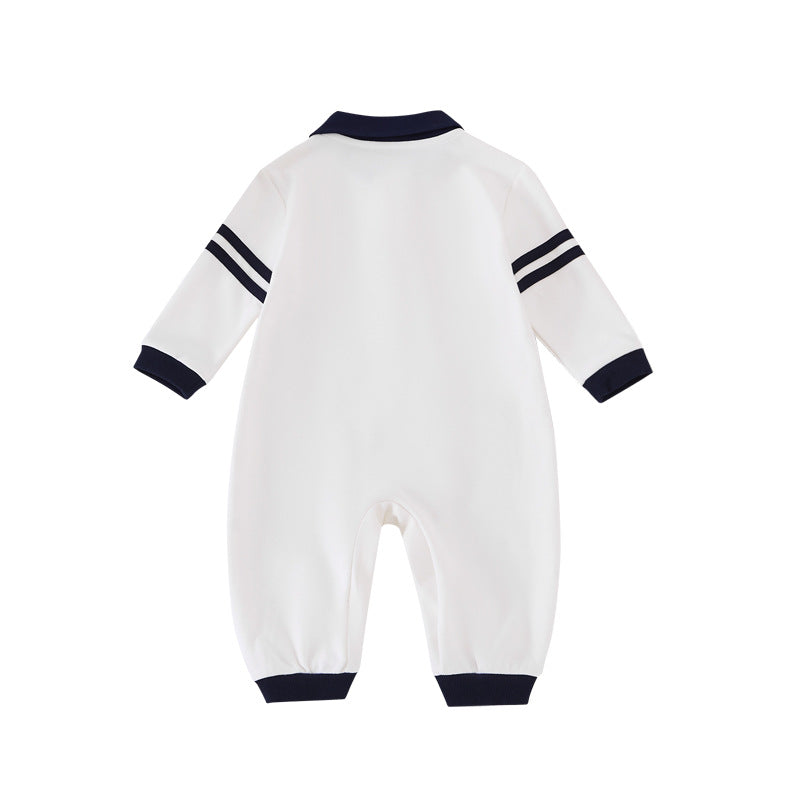 Polo Romper Bodysuit