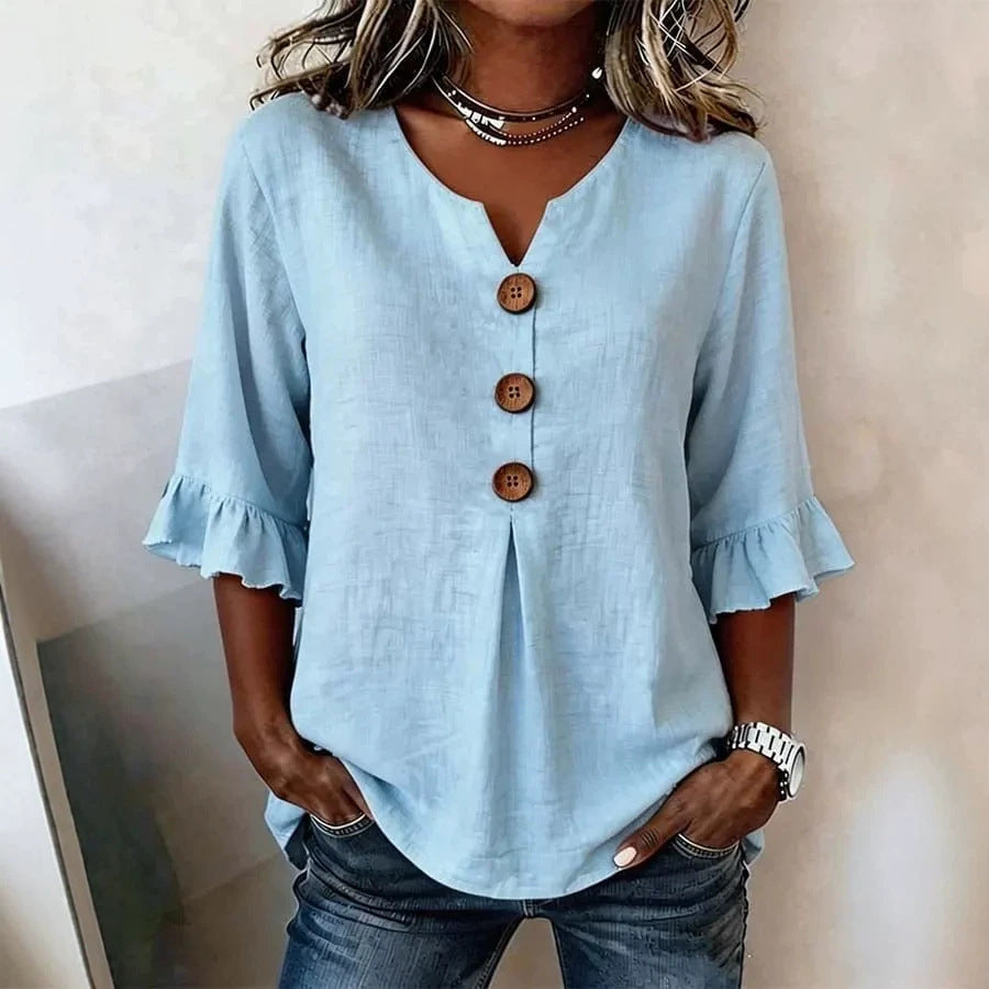 Blouse v-neck