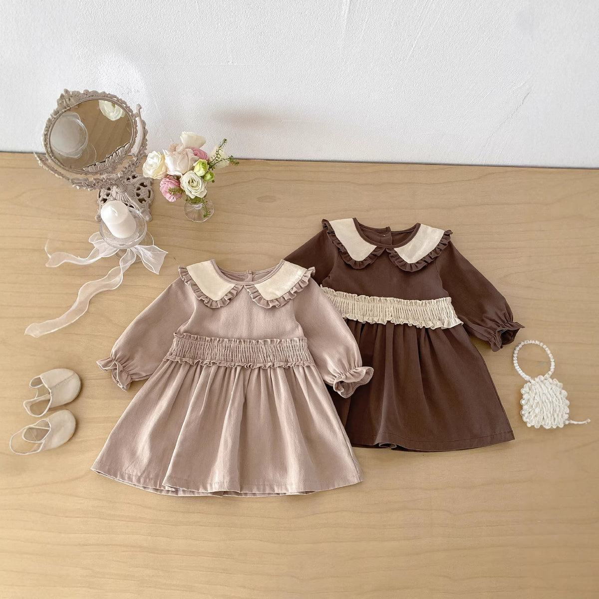 Spring Autumn Knit Dress Outfit