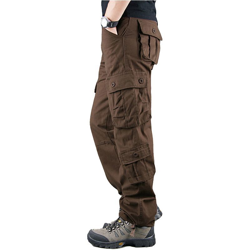 Outdoor sturdy and wear-resistant cargo pants