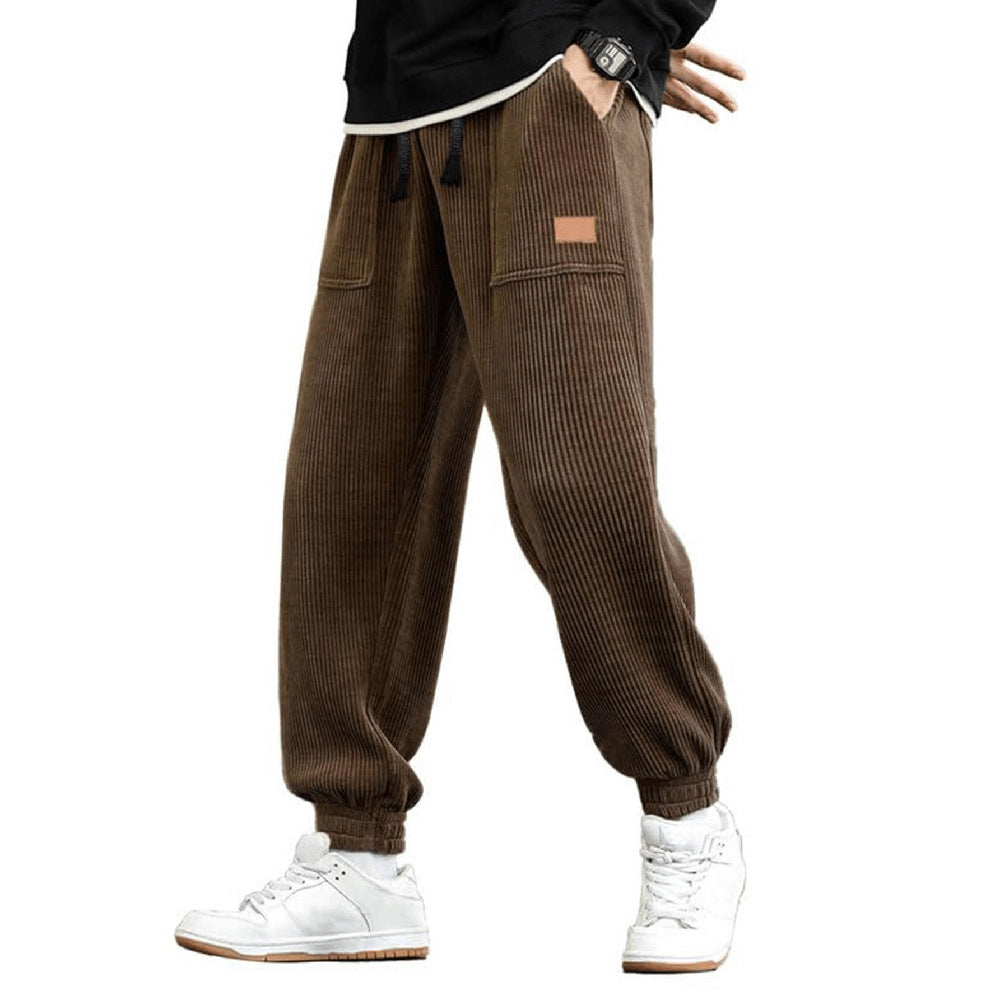 Drawstring Elastic Waist  Pants