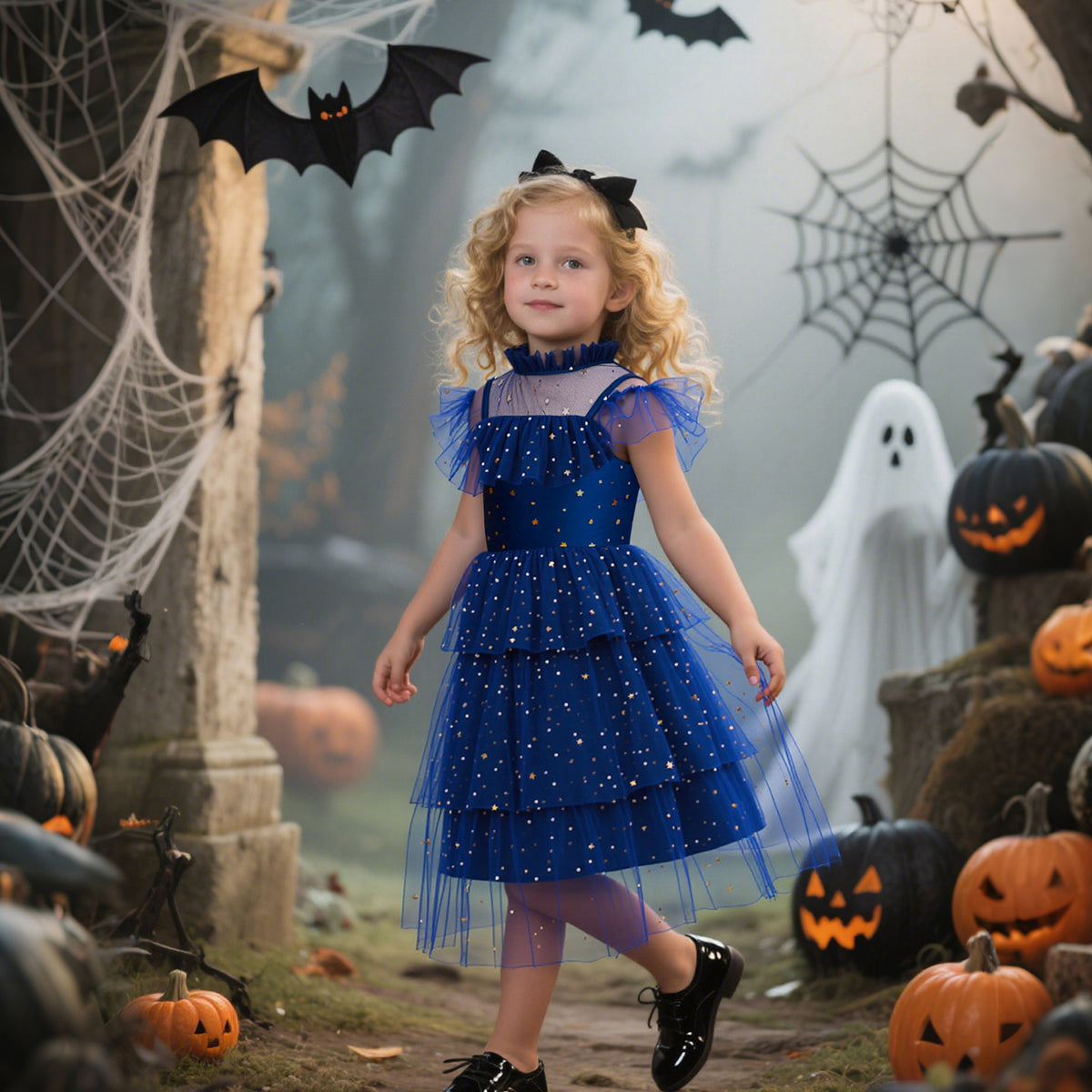 Star Mesh Dress