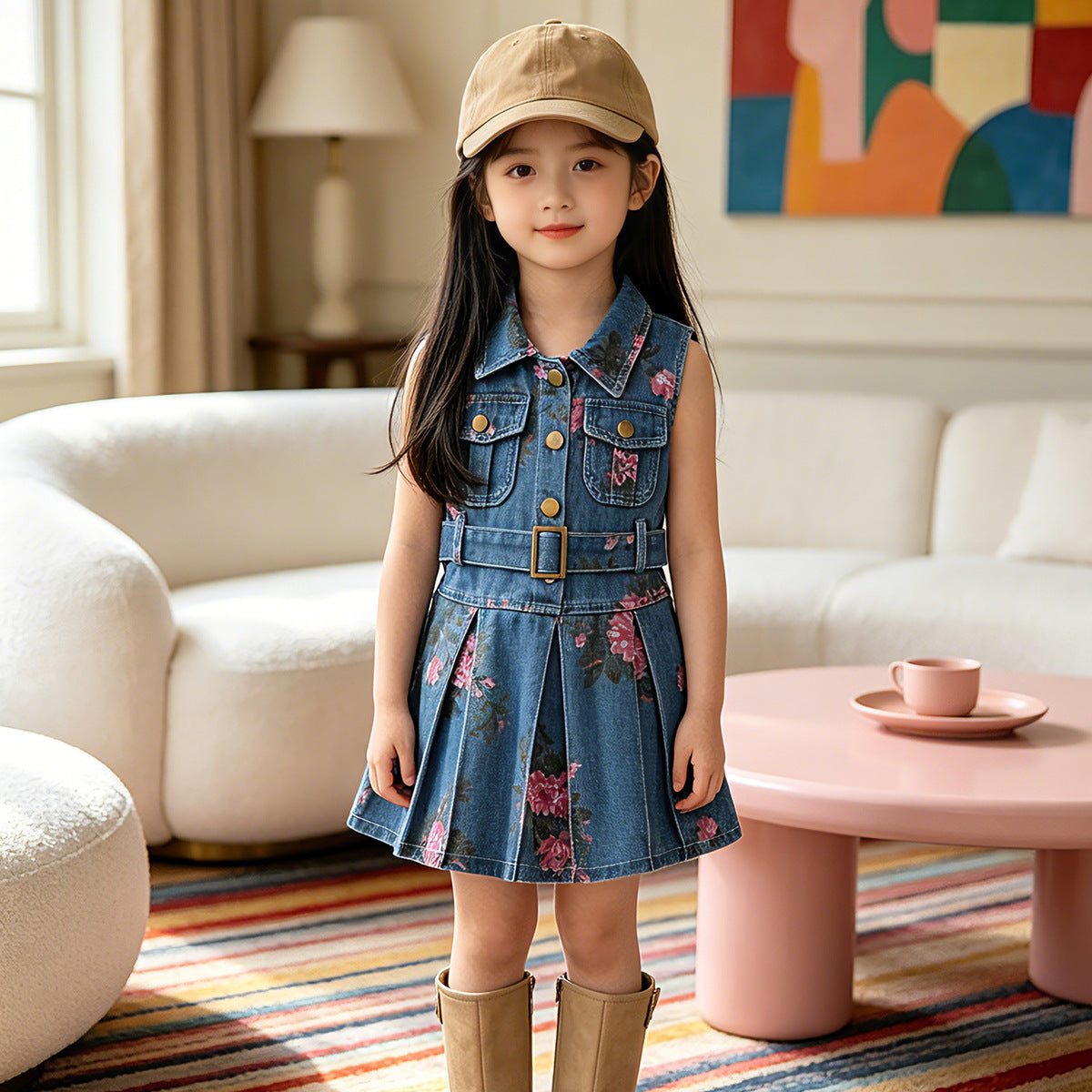 Denim Design Dress